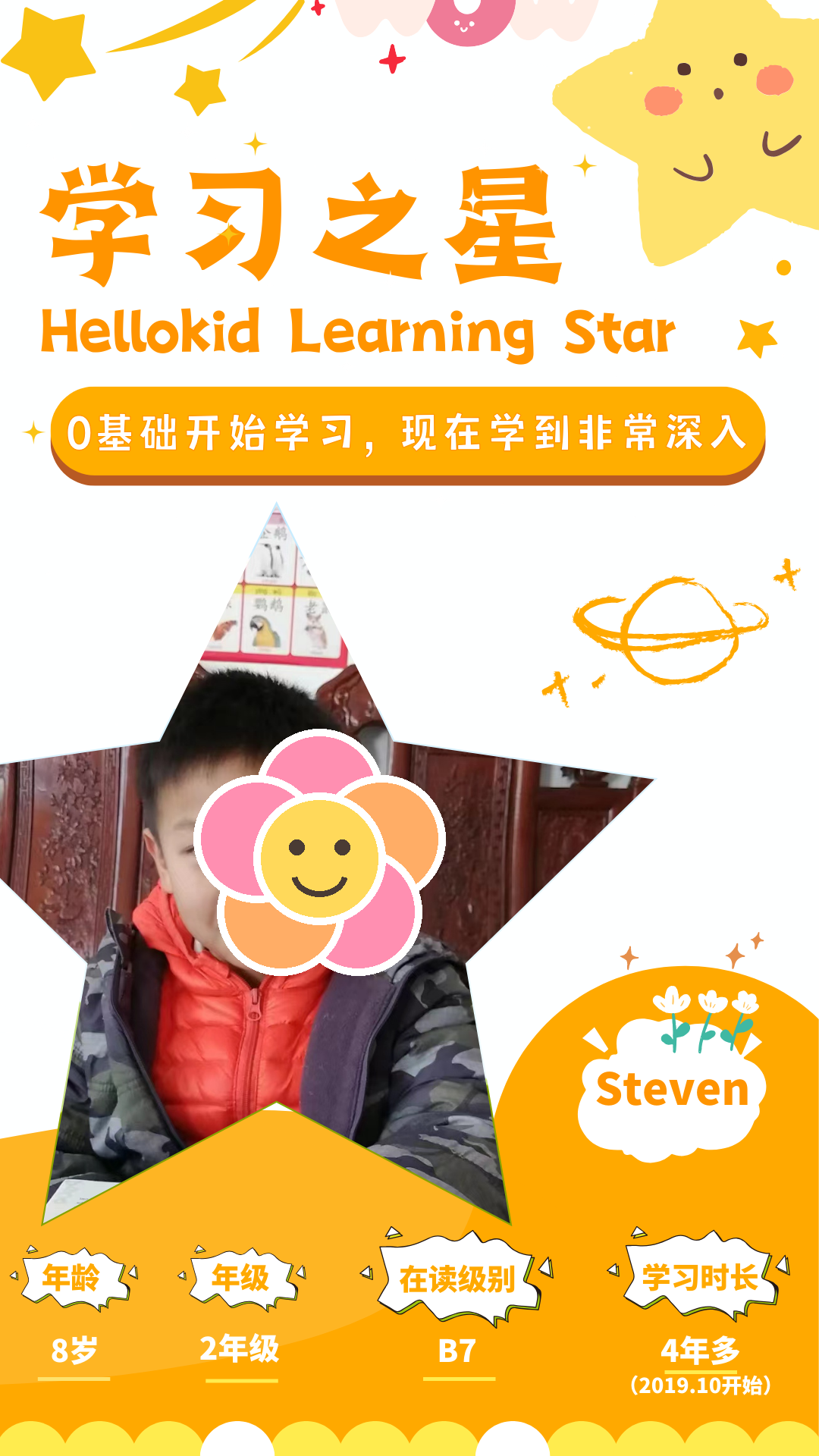 Steven学员信息